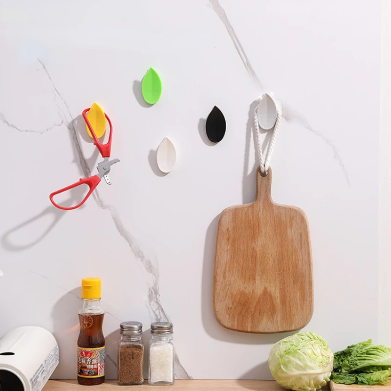 5PCS Self Adhesive Wall Hook Without Drilling Adhesive Hook Waterproof Bathroom Kitchen Hooks Universal Storage Accessories
5PCS Self Adhesive Wall Hook Without Drilling Adhesive Hook Waterproof Bathroom Kitchen Hooks Universal Storage Accessories