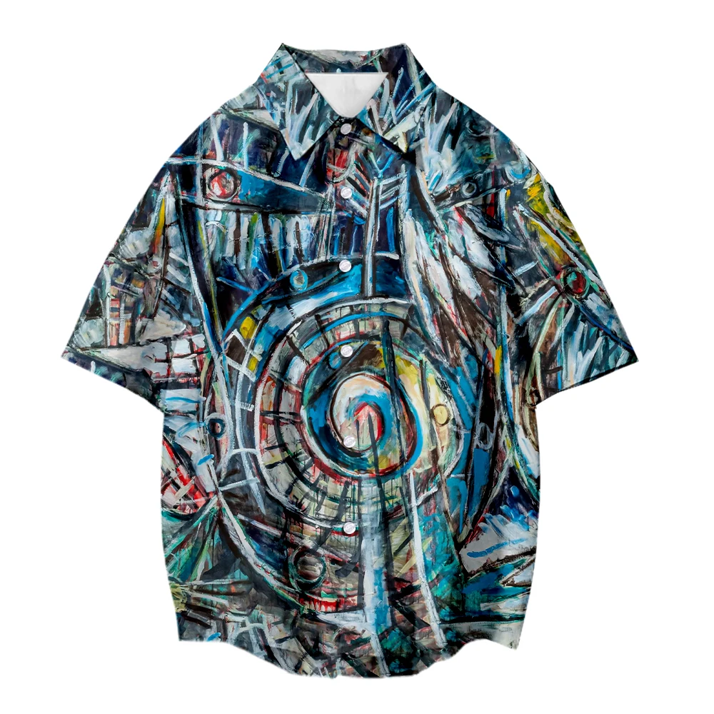 Men's Clothing Casual Fashion Printed Street Harajuku Style Single-Breasted Short-Sleeved Skateboard Shirt
Men's Clothing Casual Fashion Printed Street Harajuku Style Single-Breasted Short-Sleeved Skateboard Shirt