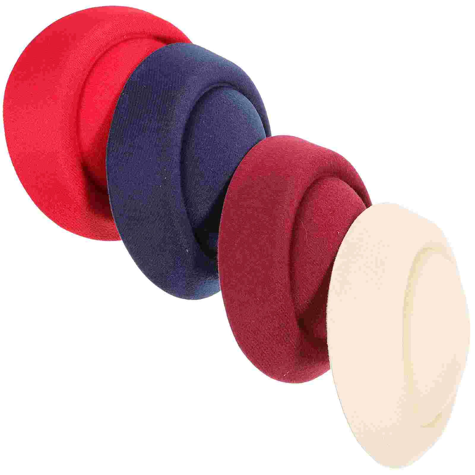 4 Pcs Bride Hat Making Supply Holder Anti-wear Base Round Pulled Cloth Beret Child Bridal Hair Accessories Wedding
4 Pcs Bride Hat Making Supply Holder Anti-wear Base Round Pulled Cloth Beret Child Bridal Hair Accessories Wedding