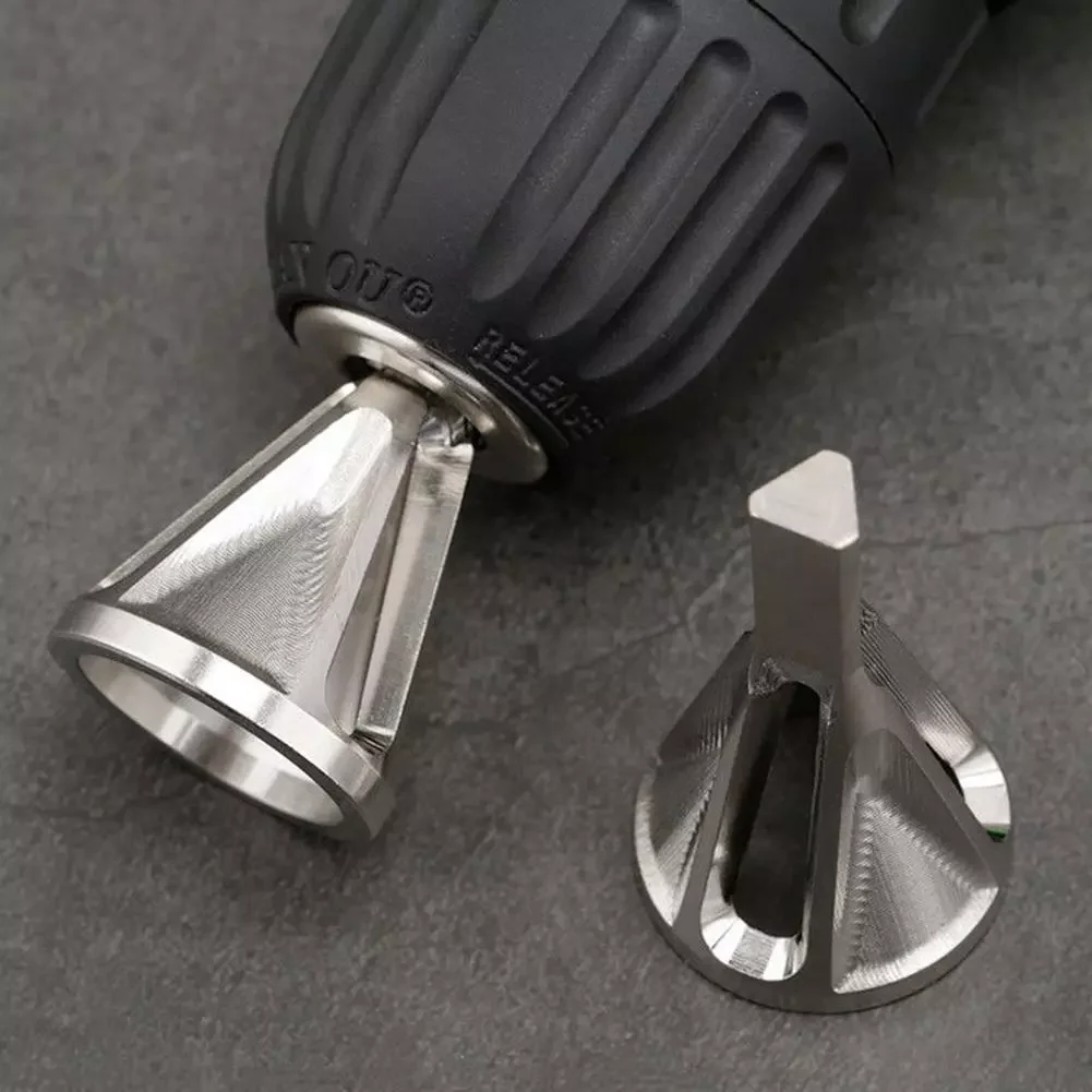 Drill Bit Deburring External Chamfer Tool Stainless Steel Remove Burr for Chuck Drill Bit Repair Bolt Thread Metal Drilling
Drill Bit Deburring External Chamfer Tool Stainless Steel Remove Burr for Chuck Drill Bit Repair Bolt Thread Metal Drilling