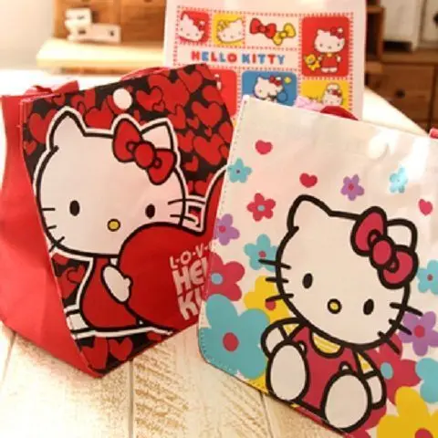 Hello Kitty Cartoon Storage Bag Cute Shopping Bag Waterproof Canvas Lunch Box Bag Makeup Storage Bag
Hello Kitty Cartoon Storage Bag Cute Shopping Bag Waterproof Canvas Lunch Box Bag Makeup Storage Bag