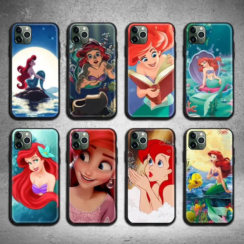 Bandai The Little Mermaid princess Ariel Phone Case For iphone 13 12 11 Pro Max Mini XS Max 8 7 6 6S Plus X 5S SE 2020 XR cover
Bandai The Little Mermaid princess Ariel Phone Case For iphone 13 12 11 Pro Max Mini XS Max 8 7 6 6S Plus X 5S SE 2020 XR cover