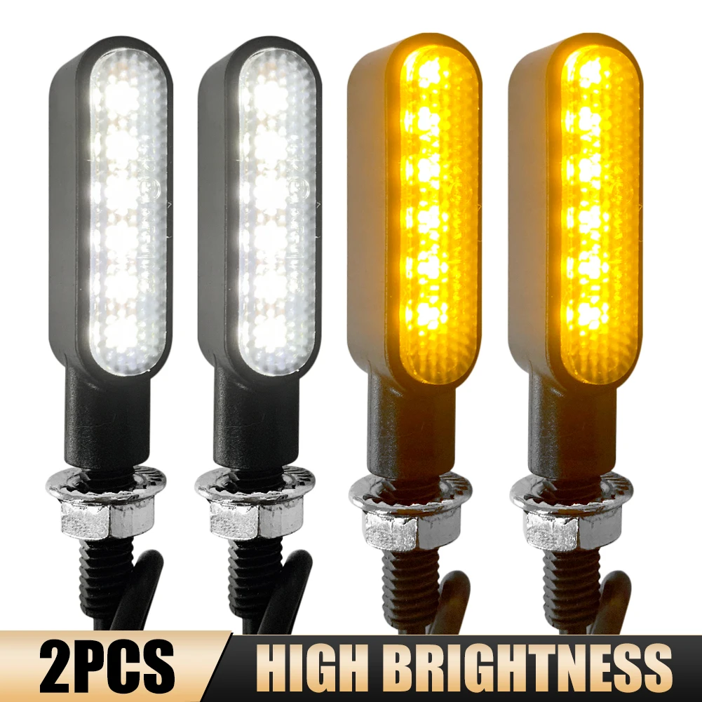 8mm Mini Motorcycle Turn Signal Lights Amber Flashing Light Blinker Turn Signal lamp 12V 6LED Moto Indicator Lamp Accessories
8mm Mini Motorcycle Turn Signal Lights Amber Flashing Light Blinker Turn Signal lamp 12V 6LED Moto Indicator Lamp Accessories