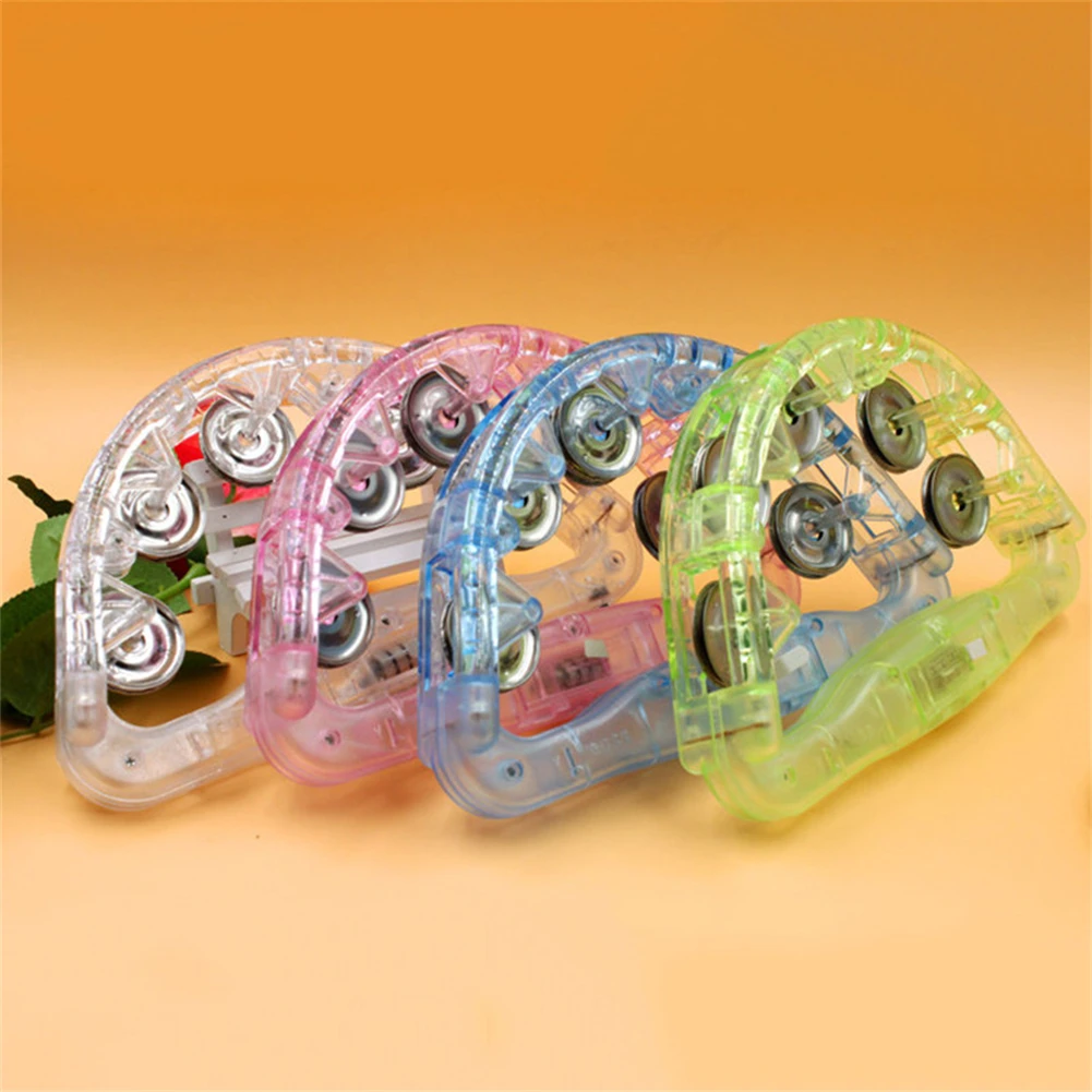 LED Light Up Sensory Toy Flashing Tambourine Musical Instrument Shaking Toys For Concert Wedding Birthday Parties Clubs Game
LED Light Up Sensory Toy Flashing Tambourine Musical Instrument Shaking Toys For Concert Wedding Birthday Parties Clubs Game