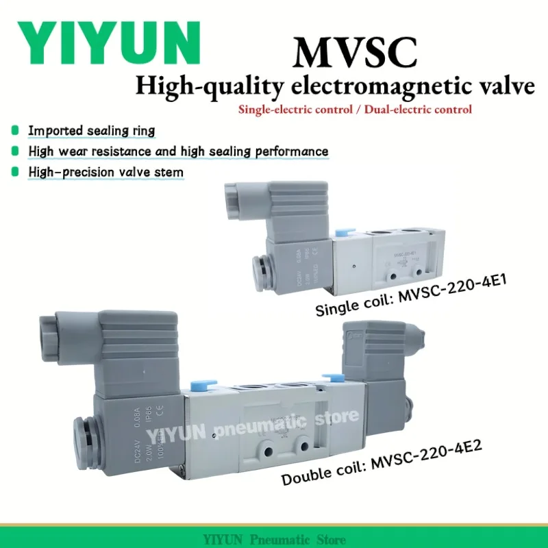 Электромагнитный клапан YIYUN DC24V AC220V
Электромагнитный клапан YIYUN DC24V AC220V