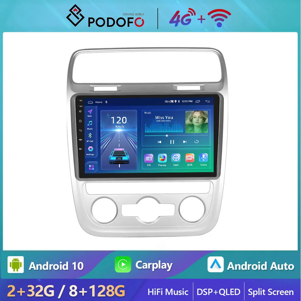 Podofo Android 10 DSP Car Radio Multimidia Video Player Navigation GPS For Volkswagen Scirocco 2015-2016 2din 4G WIFI Carplay
Podofo Android 10 DSP Car Radio Multimidia Video Player Navigation GPS For Volkswagen Scirocco 2015-2016 2din 4G WIFI Carplay