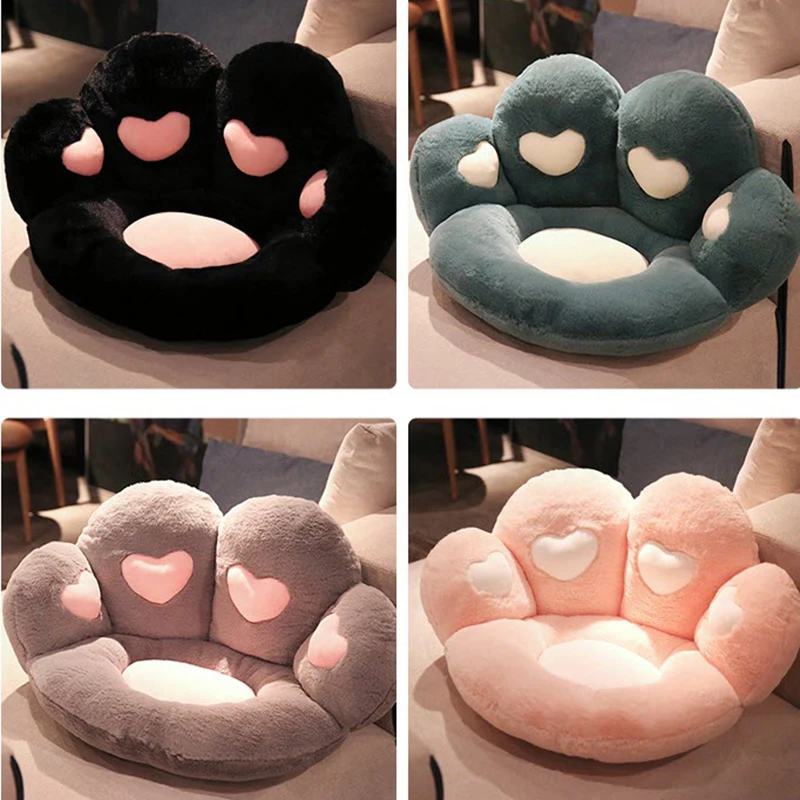 Plush Toy Cat Paw Butt Waist Support Cushion Soft Comfortable Cute Chair Office Hips Cushion Home Sofa Indoor Decoration Pillow
Plush Toy Cat Paw Butt Waist Support Cushion Soft Comfortable Cute Chair Office Hips Cushion Home Sofa Indoor Decoration Pillow
