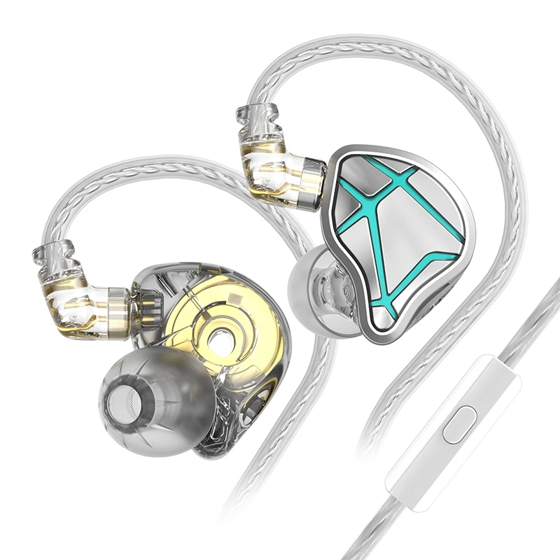 R91A KZ-ESX Wired Earphones Headphone Dynamic in-Ear Wired Earbuds for Phone Computer
R91A KZ-ESX Wired Earphones Headphone Dynamic in-Ear Wired Earbuds for Phone Computer