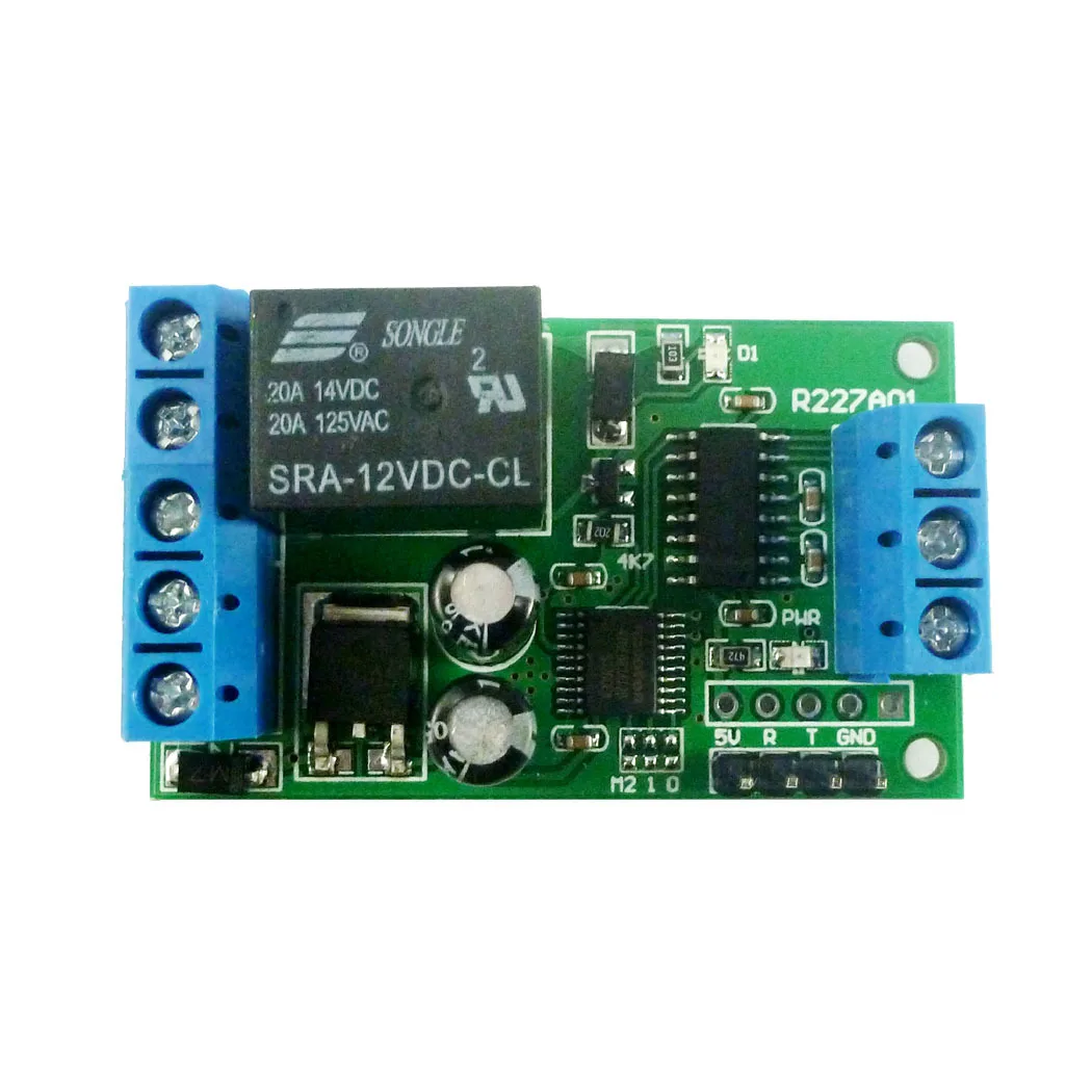 R227A01 DC 12V 2 IN 1 RS232 & TTL232 Interface Serial Port Relay UART Remote Control Switch Relay for USB MCU PLC Smart Home
R227A01 DC 12V 2 IN 1 RS232 & TTL232 Interface Serial Port Relay UART Remote Control Switch Relay for USB MCU PLC Smart Home