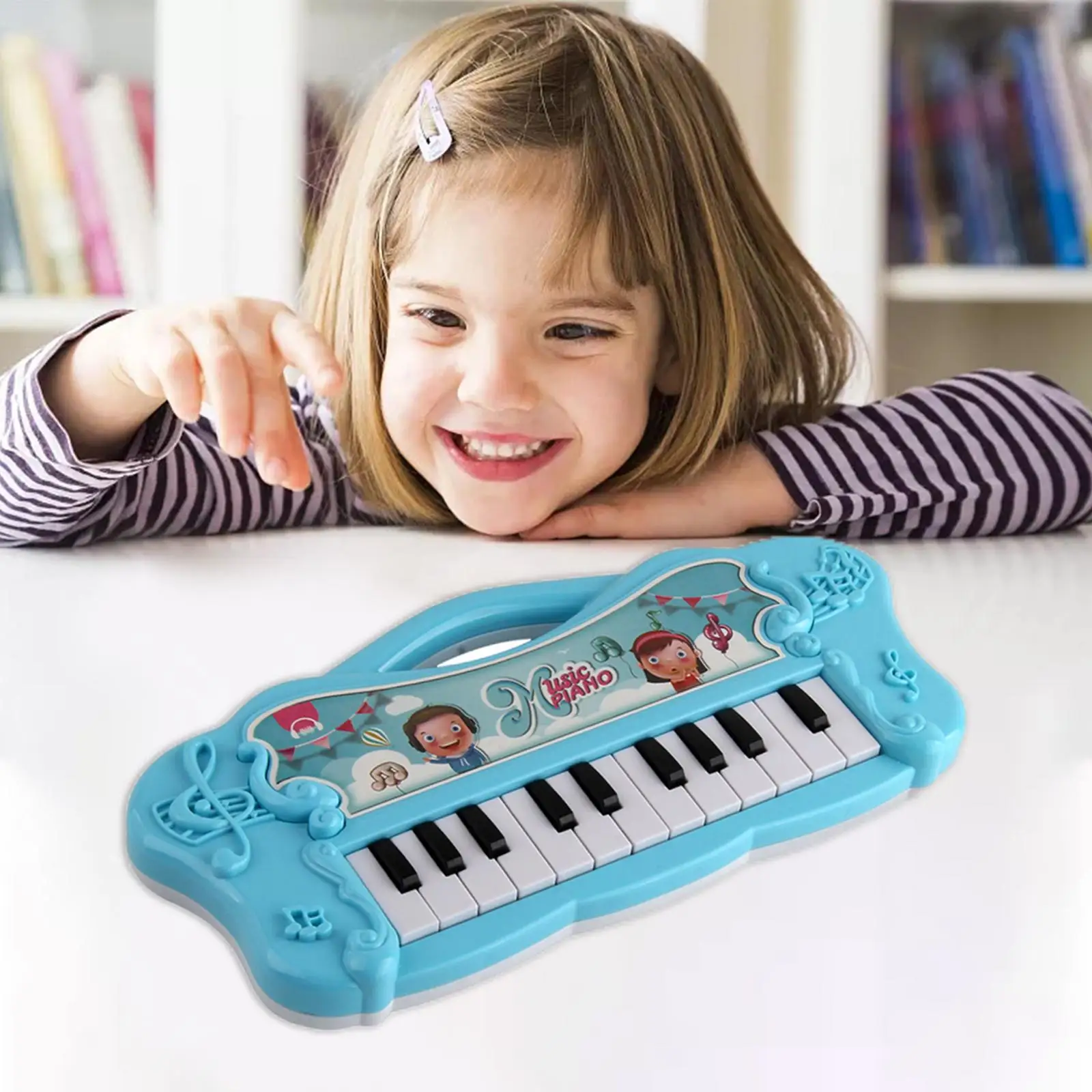 Electronic Piano Toys Musical Toy Musical Instrument Kids Keyboard Piano for Birthday Gift 3 4 5 6 Years Old Baby Boys Girls
Electronic Piano Toys Musical Toy Musical Instrument Kids Keyboard Piano for Birthday Gift 3 4 5 6 Years Old Baby Boys Girls