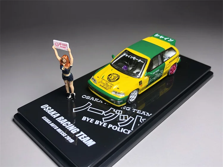 HeyToys INNO 1:64 HONDA CIVIC EF9 2019 Auto Show With puppets DieCast Model Car Collection Limited Edition Toy Car
HeyToys INNO 1:64 HONDA CIVIC EF9 2019 Auto Show With puppets DieCast Model Car Collection Limited Edition Toy Car