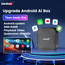 Carlinkit Smart Tv Box Android 2023 Wireless Apple Carplay Online Update WIFI Auto Connect Iptv Netflix Car Intelligent Systems