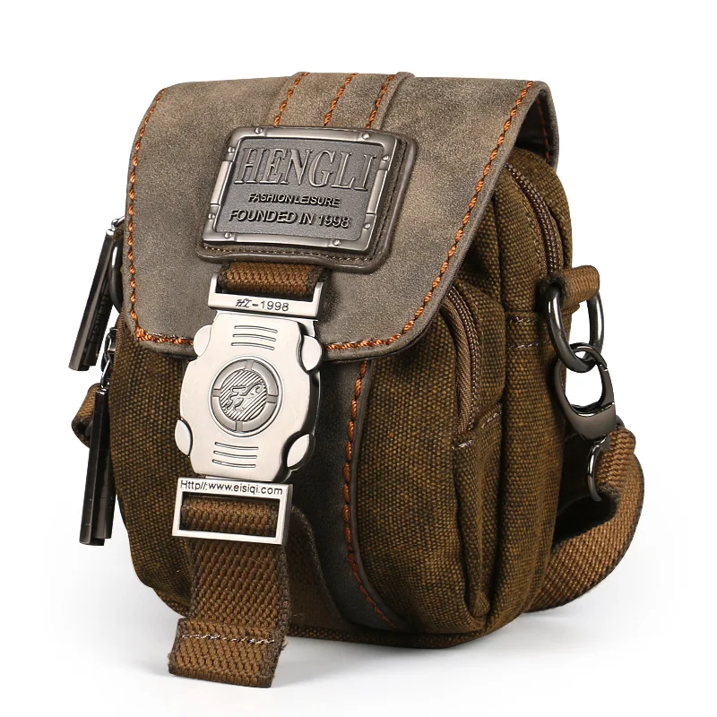 Multi-functional Bag Fashion Package Men Small Leisure Retro Pockets Toolkit Bags Ruil Vintage Canvas Travel High-quality Phone
Multi-functional Bag Fashion Package Men Small Leisure Retro Pockets Toolkit Bags Ruil Vintage Canvas Travel High-quality Phone
