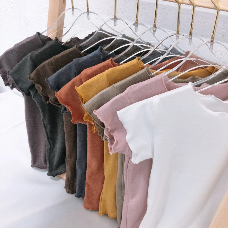 Summer Children T Shirt Casual Simple Solid Color Short Sleeve T-shirts Baby Boys Girls Soft Cotton Tops Kids Clothing
Summer Children T Shirt Casual Simple Solid Color Short Sleeve T-shirts Baby Boys Girls Soft Cotton Tops Kids Clothing