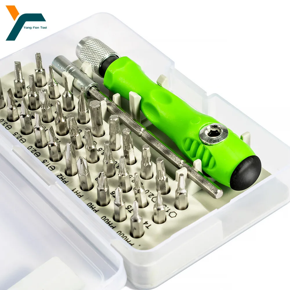 32 In 1 Screwdriver Set Magnetic Precision Screwdriver Bits Repair Torx Ratchet Screw Driver For Phone Laptop Non-slip Hand Tool
32 In 1 Screwdriver Set Magnetic Precision Screwdriver Bits Repair Torx Ratchet Screw Driver For Phone Laptop Non-slip Hand Tool