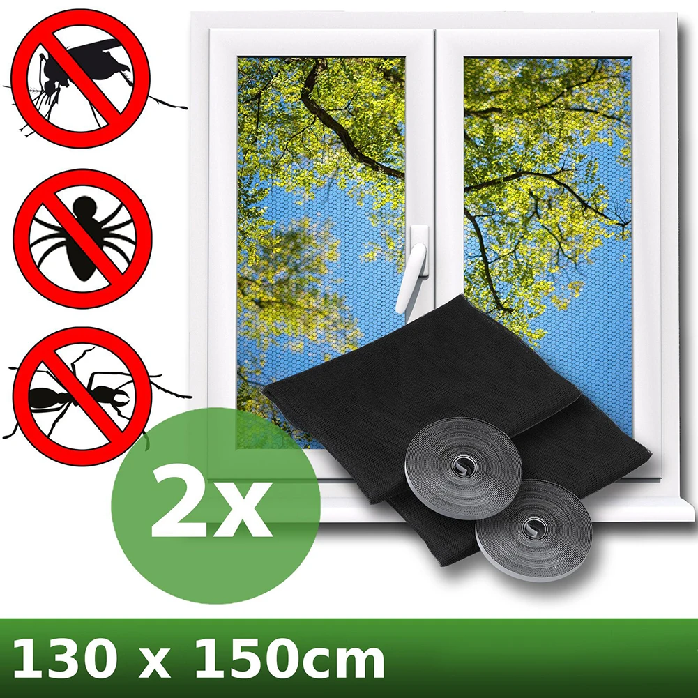Fly Mosquito Window Net 130X150 Cm Insect Mesh Window Screen Net Indoor Mesh Bug Mosquito Net Easy To Fit With Tape Home Textile
Fly Mosquito Window Net 130X150 Cm Insect Mesh Window Screen Net Indoor Mesh Bug Mosquito Net Easy To Fit With Tape Home Textile