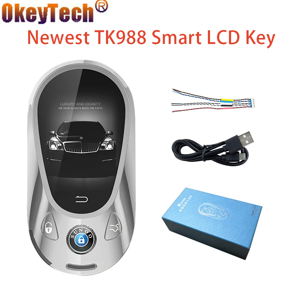 TK988 Universal LCD Smart Car Key For Mercedes-Benz S Class 500L S450L For BMW For Kia For Honda For Toyota For Lexus For VW
TK988 Universal LCD Smart Car Key For Mercedes-Benz S Class 500L S450L For BMW For Kia For Honda For Toyota For Lexus For VW