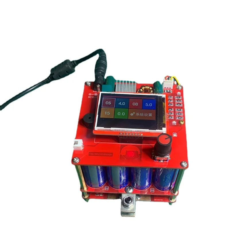Energy Storage Capacitor Spot Welder Controller Portable Spot Welder Suit Semiautomatic Welding Tool 0.25mm 18650 Battery
Energy Storage Capacitor Spot Welder Controller Portable Spot Welder Suit Semiautomatic Welding Tool 0.25mm 18650 Battery