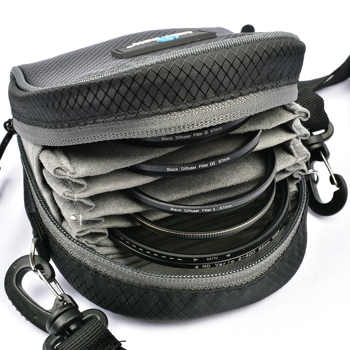 Lightdow Detachable 8 Slot Camera Lens Filter Case Filter Bag for Round Filters Up to 95mm Filters
Lightdow Detachable 8 Slot Camera Lens Filter Case Filter Bag for Round Filters Up to 95mm Filters