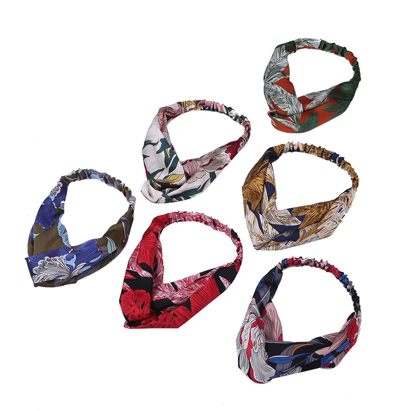 Fashion Women Girls Summer Bohemian Hair Bands Print Headbands Vintage Cross Turban Bandage Bandanas HairBands Hair Accessories
Fashion Women Girls Summer Bohemian Hair Bands Print Headbands Vintage Cross Turban Bandage Bandanas HairBands Hair Accessories
