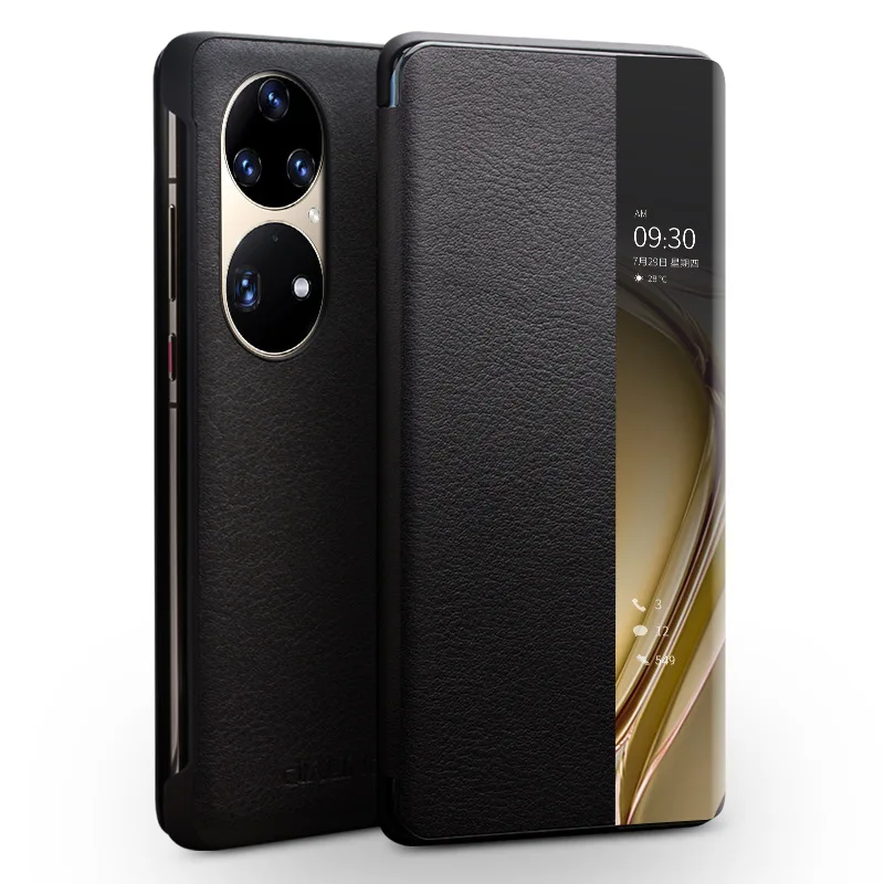 Contact the applicable to huawei p50 pro following from leather smart dormancy clamshell p50 holster turnkey drop 
Contact the applicable to huawei p50 pro following from leather smart dormancy clamshell p50 holster turnkey drop