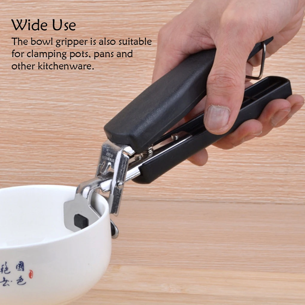 Anti-hot Bowl Gripper Portable Reusable Professional Ergonomic Replacement Home Kitchen Restaurant Pot Clip Holder
Anti-hot Bowl Gripper Portable Reusable Professional Ergonomic Replacement Home Kitchen Restaurant Pot Clip Holder