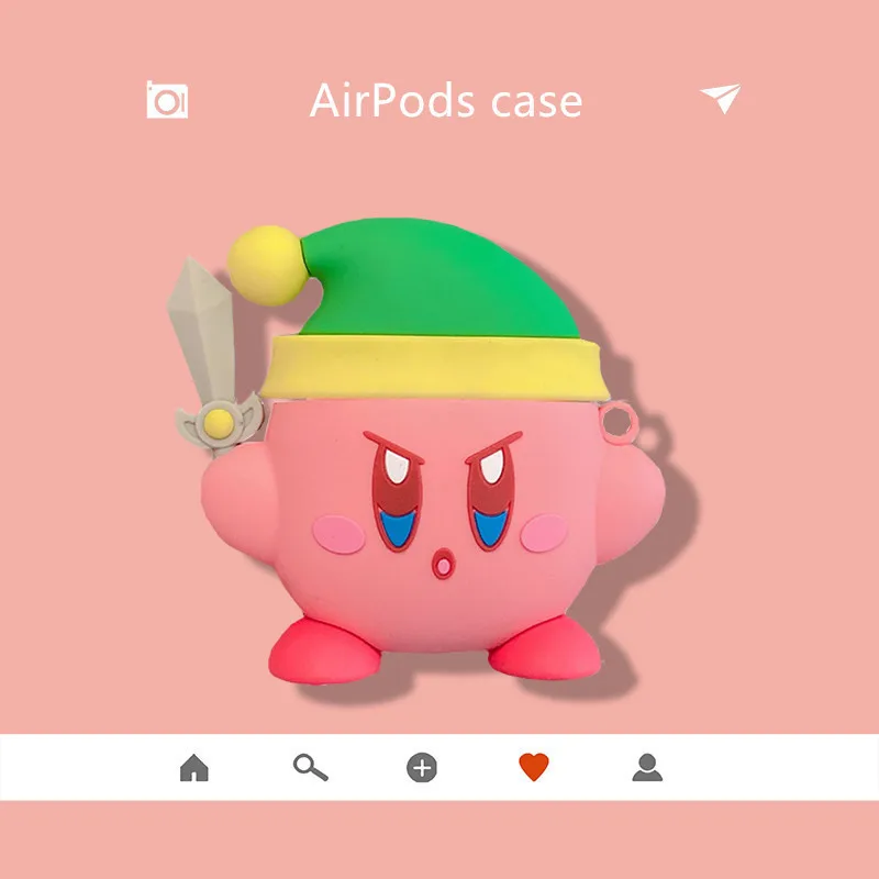 For Airpods Pro Case Cartoon Kirbys Cute Accessories For Airpods Protective Cover Bluetooth Wireless Headphone Charging Box
For Airpods Pro Case Cartoon Kirbys Cute Accessories For Airpods Protective Cover Bluetooth Wireless Headphone Charging Box
