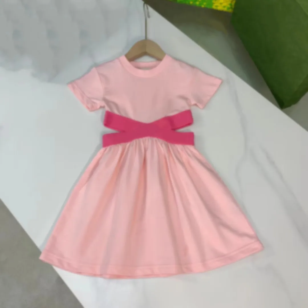 2022 Summer high quality fashion brand pink orange cotton cross elastic waist round neck casual Skirt Girl Dress
2022 Summer high quality fashion brand pink orange cotton cross elastic waist round neck casual Skirt Girl Dress