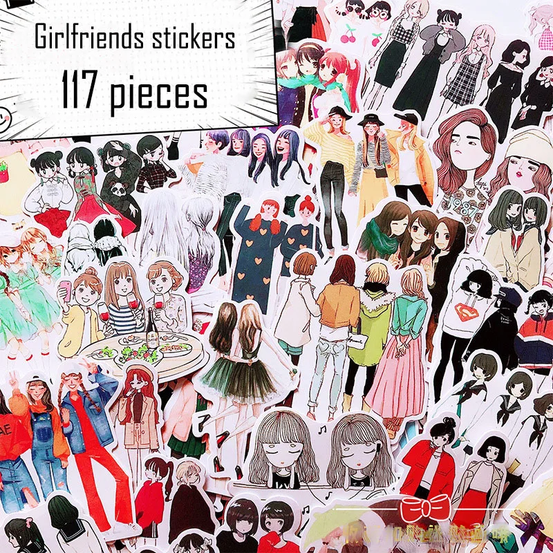 Best Friend Hand Account Sticker Cute Girl Character Little Fresh Girlfriends Gift Decoration Material DIY Graffiti Sticker Set
Best Friend Hand Account Sticker Cute Girl Character Little Fresh Girlfriends Gift Decoration Material DIY Graffiti Sticker Set