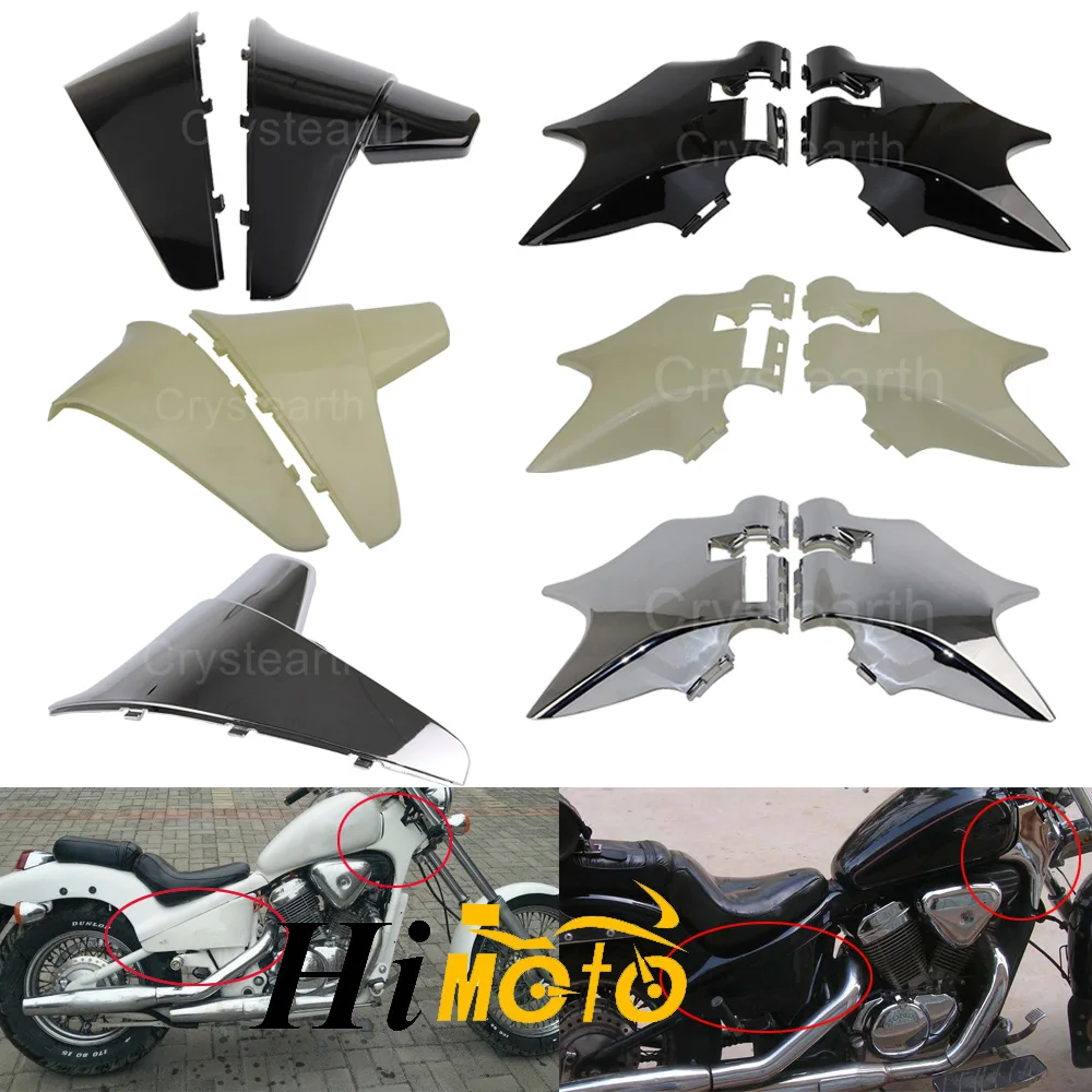 For Honda Shadow VT600 VLX 600 STEED 400 1988-1997 1998 Motorcycle Side Frame Neck Cover Cowl Wire Covers Battery Side Cover
For Honda Shadow VT600 VLX 600 STEED 400 1988-1997 1998 Motorcycle Side Frame Neck Cover Cowl Wire Covers Battery Side Cover