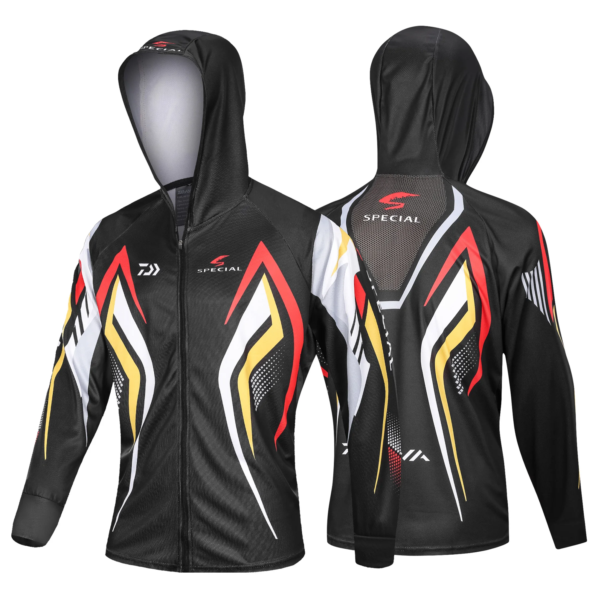 DAIWA Fishing Clothing Long Sleeve Outdoor Breathable Fishing Shirts Anti UV Quick Dry Hooded Cycling Hunting Hiking Clothes
DAIWA Fishing Clothing Long Sleeve Outdoor Breathable Fishing Shirts Anti UV Quick Dry Hooded Cycling Hunting Hiking Clothes