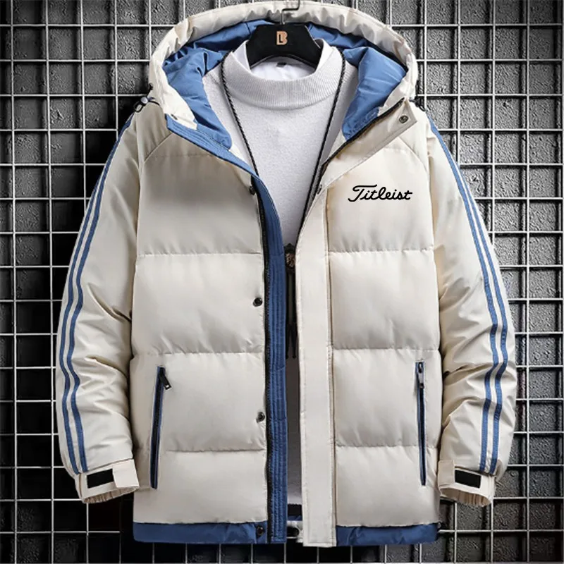 Man Golf Jacket High Quality Winter Thick Down Jacket Sale Men Casual Fashion Warm Cotton Coat Streetwear Jackets Stripe Hooded
Man Golf Jacket High Quality Winter Thick Down Jacket Sale Men Casual Fashion Warm Cotton Coat Streetwear Jackets Stripe Hooded