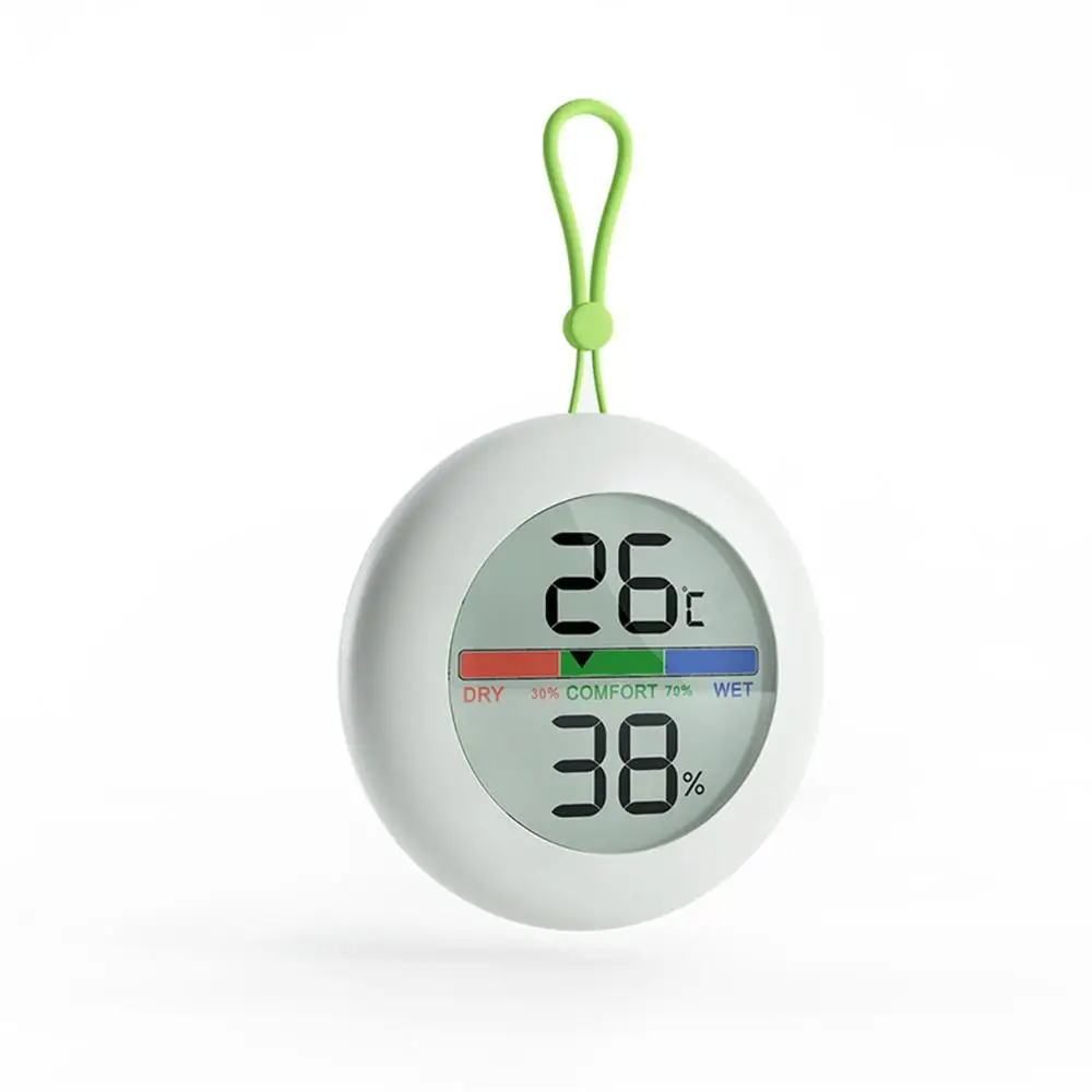 Mini Temperature Humidity Roundness Detector Lcd Digital Color Screen Electronic Dry And Wet Thermometer Temperature Probe Round
Mini Temperature Humidity Roundness Detector Lcd Digital Color Screen Electronic Dry And Wet Thermometer Temperature Probe Round