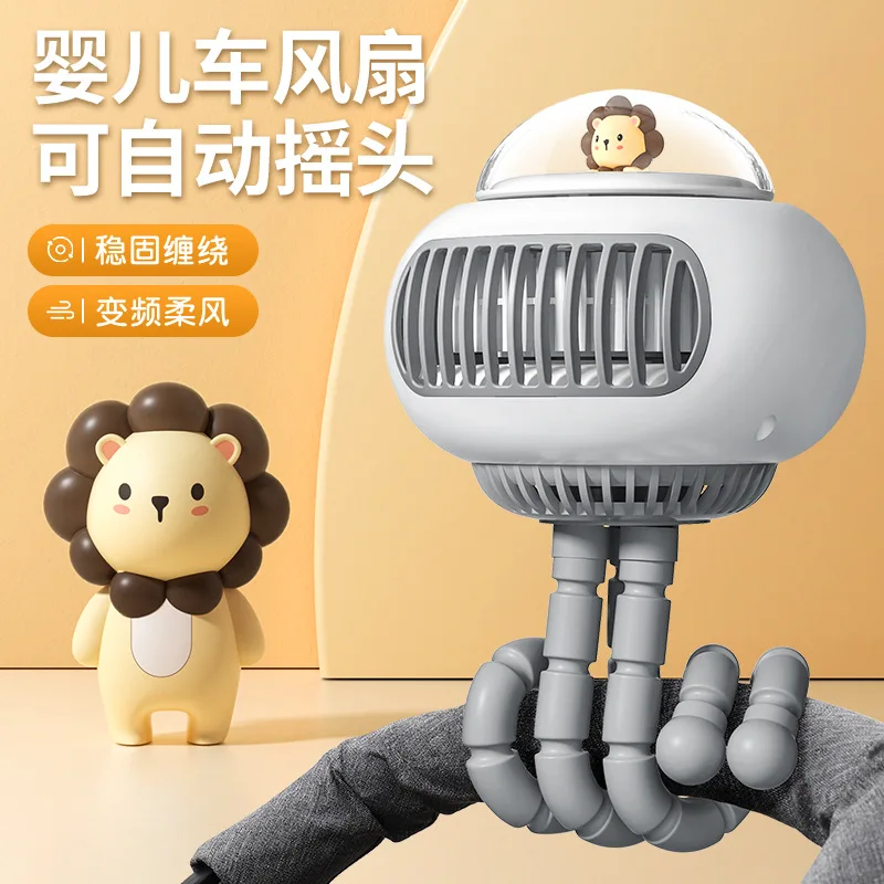 Mini Flexible Air Conditioner 3600mAh Chargeable Stroller Cooling Fan 130 Auto Rotation 4-gear Wind Handheld For Outdoors Quiet
Mini Flexible Air Conditioner 3600mAh Chargeable Stroller Cooling Fan 130 Auto Rotation 4-gear Wind Handheld For Outdoors Quiet
