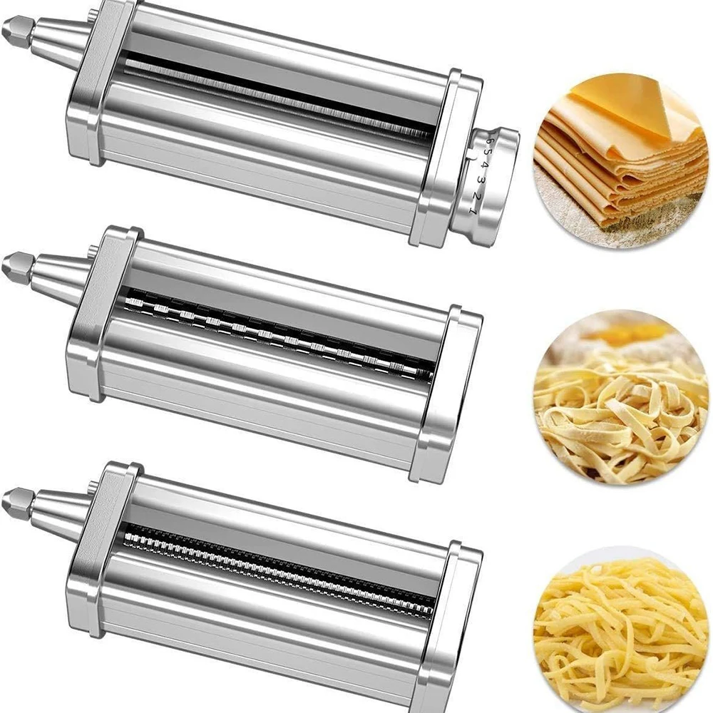 Pasta Roller Attachment Stainless Steel Pasta Maker Machine Accessories for KitchenAid Stand Mixers 304 stainless steel
Pasta Roller Attachment Stainless Steel Pasta Maker Machine Accessories for KitchenAid Stand Mixers 304 stainless steel