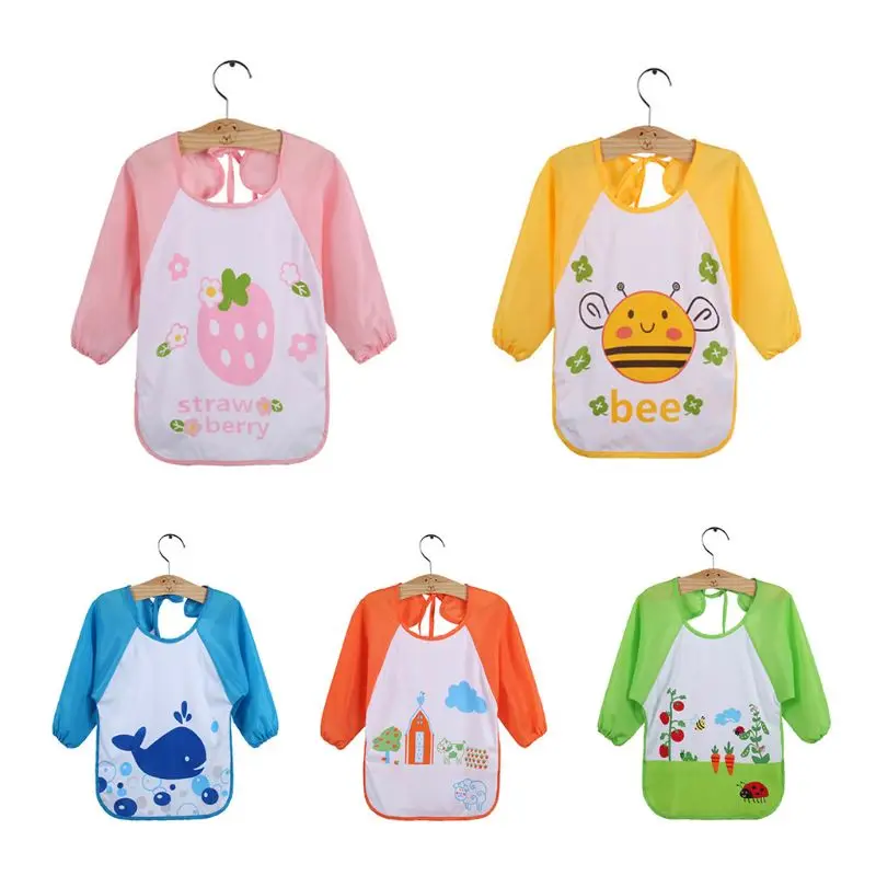 Toddler Feeding Bib Apron Soft Polyester Long Sleeve Feeding Burp Cloth Bandana Scarf with Snap Buckle for Boys Girls
Toddler Feeding Bib Apron Soft Polyester Long Sleeve Feeding Burp Cloth Bandana Scarf with Snap Buckle for Boys Girls