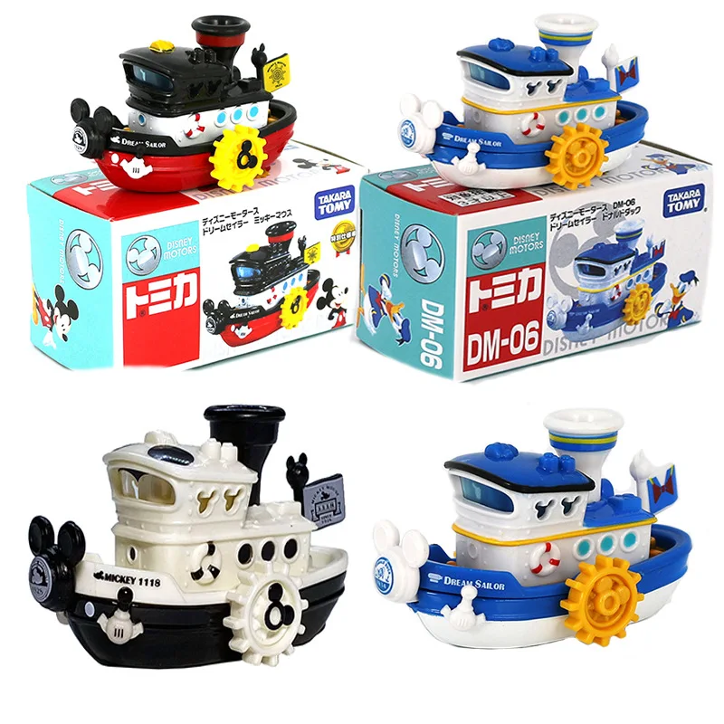 Tomy Takara Comic Cartoon Figure Mickey Donald Duck Dream Sailing Boat Cruise Boat Alloy Car Model Vehicle Toy Car
Tomy Takara Comic Cartoon Figure Mickey Donald Duck Dream Sailing Boat Cruise Boat Alloy Car Model Vehicle Toy Car