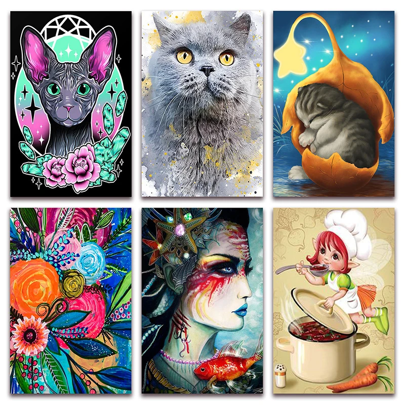 New Full Diamond painting mosaic embroidery Cat Flowers Beauty Girl Dog Dragonfly Horse Alpaca Pig Deer Tree Cross stitch E214
New Full Diamond painting mosaic embroidery Cat Flowers Beauty Girl Dog Dragonfly Horse Alpaca Pig Deer Tree Cross stitch E214