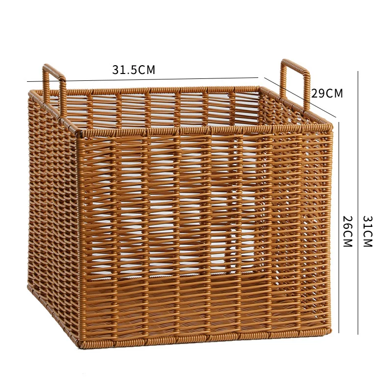 CAMIGEL Hand-Woven Storage Basket with Lining, Bathroom Rattan Woven Dirty Clothes Basket
CAMIGEL Hand-Woven Storage Basket with Lining, Bathroom Rattan Woven Dirty Clothes Basket