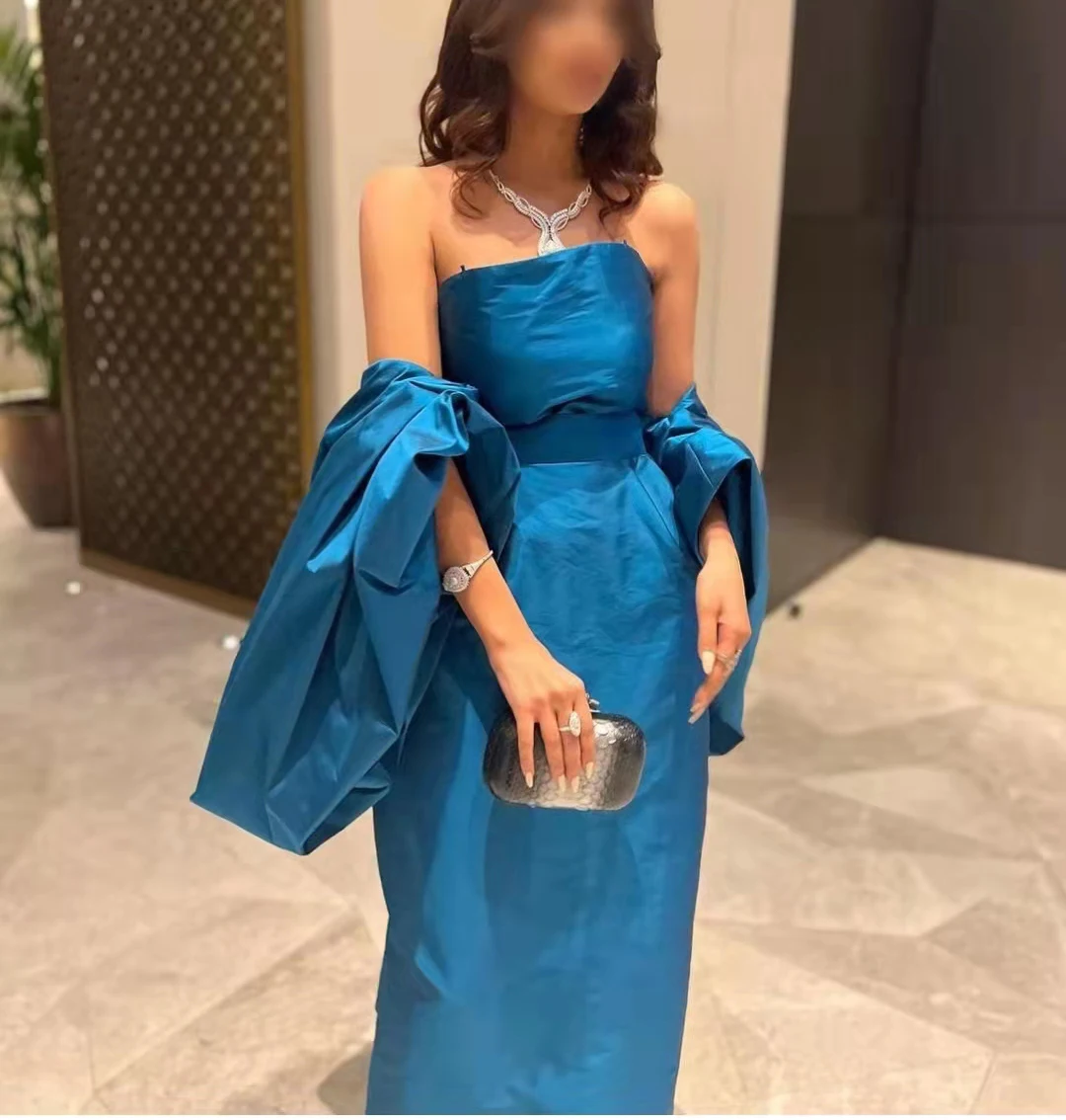 Vintage Strapless Mermaid Evening Dresses 2023 Sweetheart Neck Pleats Women Prom Gowns Long Formal Party Dress
Vintage Strapless Mermaid Evening Dresses 2023 Sweetheart Neck Pleats Women Prom Gowns Long Formal Party Dress