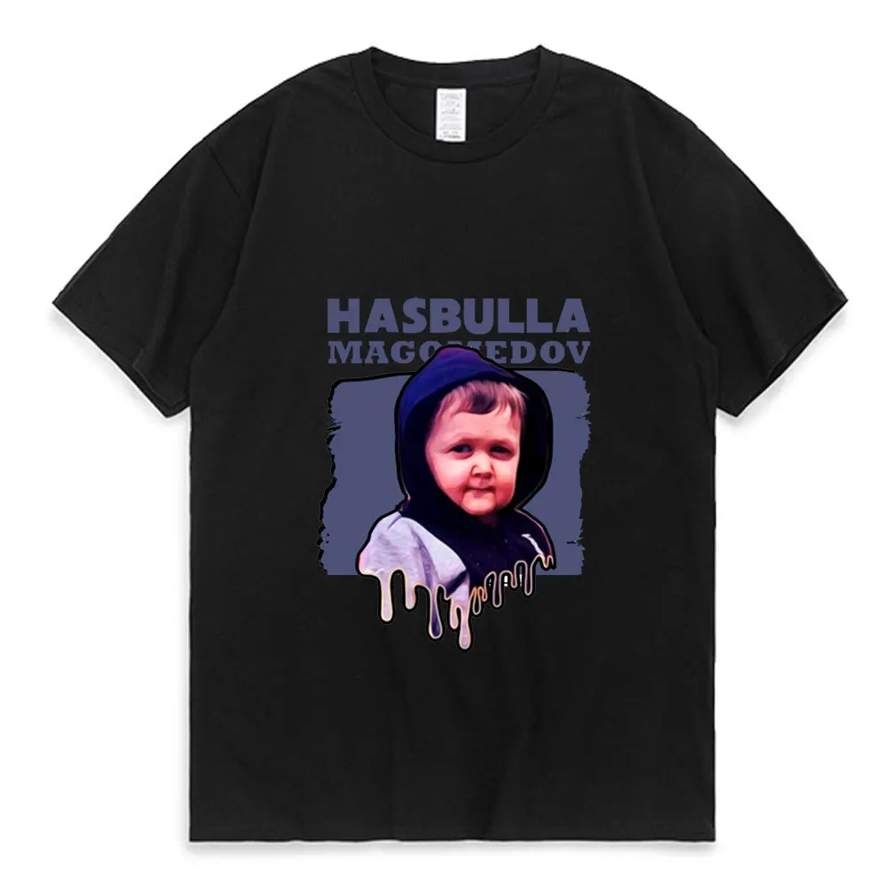 Men's clothing short sleeved pure cotton T-shirt Hasbulla Men's fashion breathable minimalist Japanese anime pattern
Men's clothing short sleeved pure cotton T-shirt Hasbulla Men's fashion breathable minimalist Japanese anime pattern