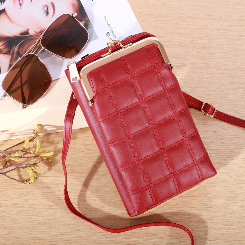 2023 Hot Sell Mobile Phone Bags with Metal Opening Crossbody Bags Women Mini PU Leather Shoulder Messenger Bag for Girls Gift
2023 Hot Sell Mobile Phone Bags with Metal Opening Crossbody Bags Women Mini PU Leather Shoulder Messenger Bag for Girls Gift