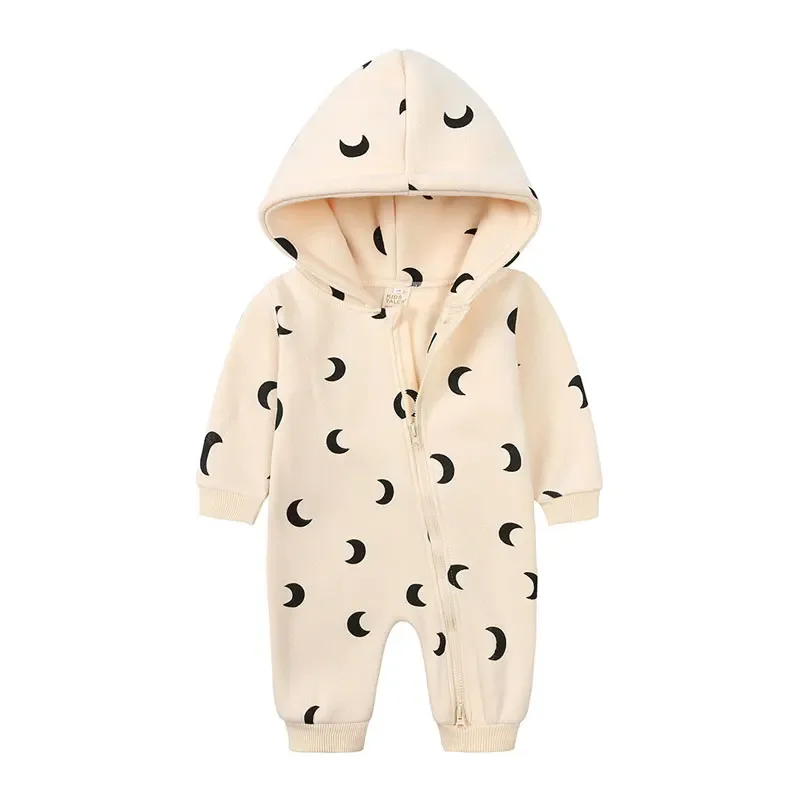Spring & Autumn Baby Boys Romper Long Sleeve Hooded Zipper Newborn Clothes Girls Rompers Cartoon Baby Clothing 3-24 Months 
Spring & Autumn Baby Boys Romper Long Sleeve Hooded Zipper Newborn Clothes Girls Rompers Cartoon Baby Clothing 3-24 Months