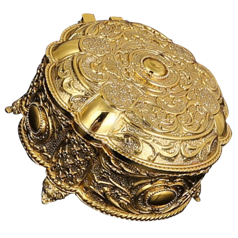 Vintage Metal Jewelry Box Trinket Box Ring Necklace Organizer Box Metal Keepsake Box
Vintage Metal Jewelry Box Trinket Box Ring Necklace Organizer Box Metal Keepsake Box