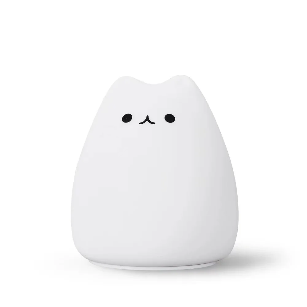Muunnn Kawaii Cat Lamp светодиодный Night светильник беспроводной сенсорный датчик, силиконовая батарея, животное, детский праздник, спальня, настольный декор
Muunnn Kawaii Cat Lamp светодиодный Night светильник беспроводной сенсорный датчик, силиконовая батарея, животное, детский праздник, спальня, настольный декор