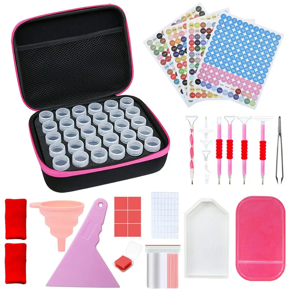 Diamond Painting Diamond Painting Accessories Diamond Painting Pen Beads Storage Container Drill Tray Bead Storage Jar
Diamond Painting Diamond Painting Accessories Diamond Painting Pen Beads Storage Container Drill Tray Bead Storage Jar