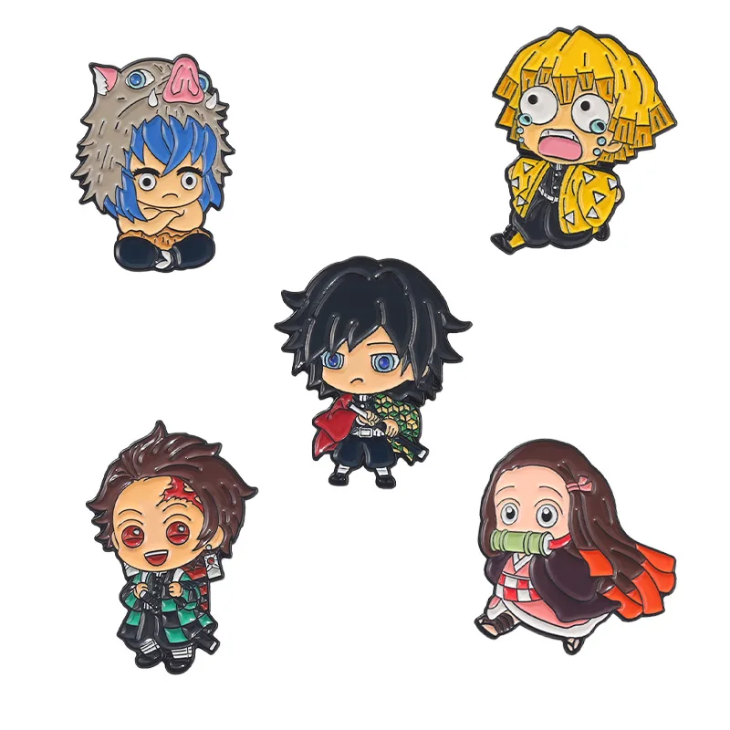 Anime Demon Slayer Enemal Brooches Kamado Tanjirou Nezuko Pins Badge For Kids Fans
Anime Demon Slayer Enemal Brooches Kamado Tanjirou Nezuko Pins Badge For Kids Fans