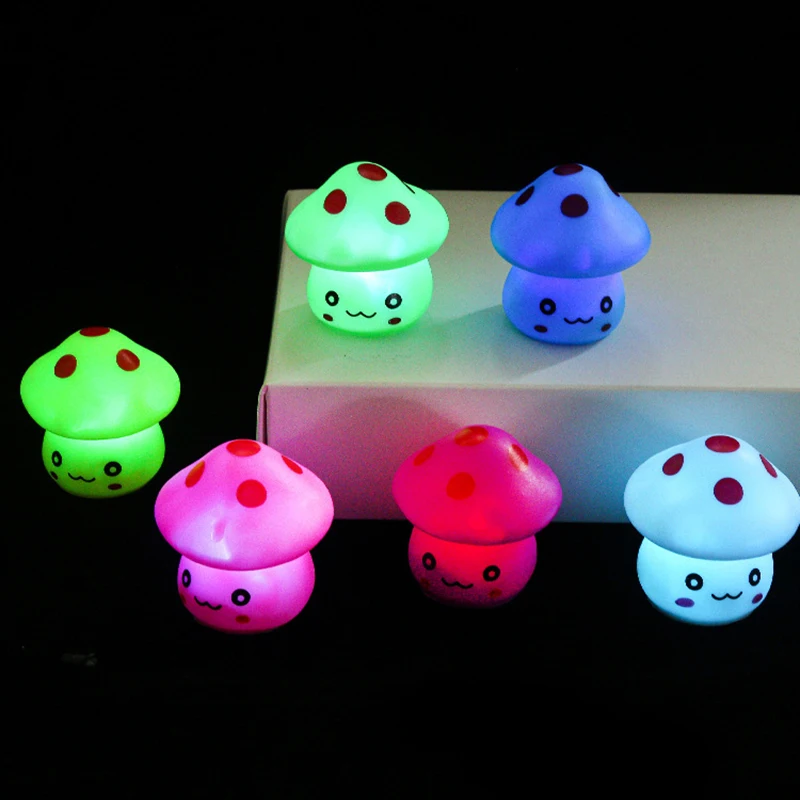 Mini LED Night Light Mushroom Shape Energy Saving Decoration Light Children's Night Light LivingRoom Bedroom Light Radom Color
Mini LED Night Light Mushroom Shape Energy Saving Decoration Light Children's Night Light LivingRoom Bedroom Light Radom Color