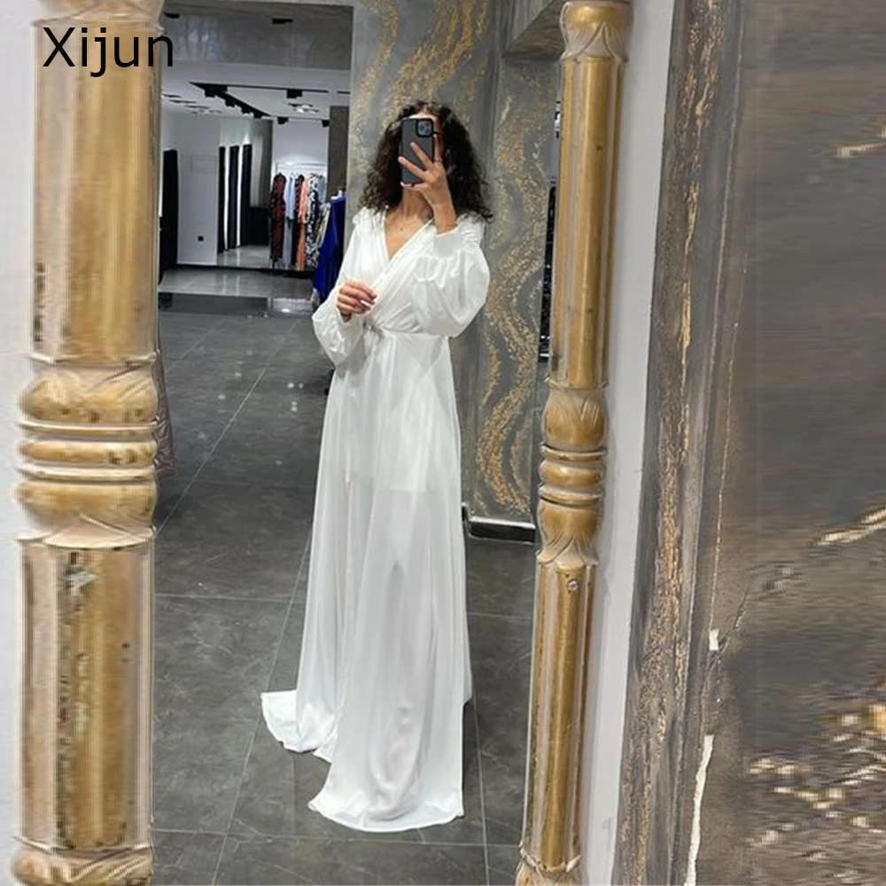 Женское атласное платье Xijun, длинное вечернее платье трапециевидной формы с V-образным вырезом, длиной до пола, 2022
Женское атласное платье Xijun, длинное вечернее платье трапециевидной формы с V-образным вырезом, длиной до пола, 2022