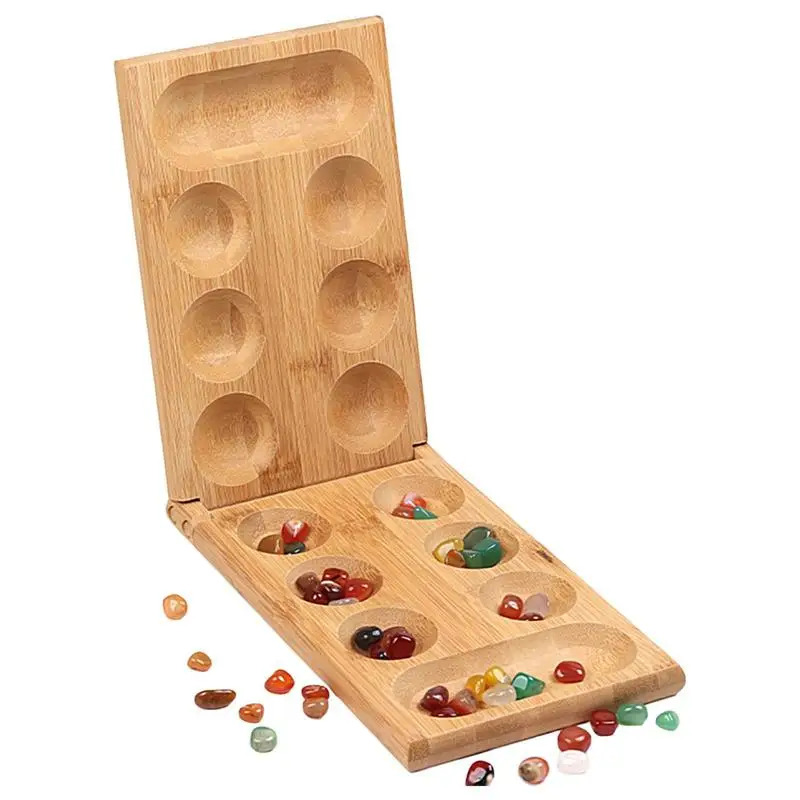 Africa Mancala Board Game Toys Wood Folding Mancala Board Game Board Game Set For Large Groups Parties Travel Family Events
Africa Mancala Board Game Toys Wood Folding Mancala Board Game Board Game Set For Large Groups Parties Travel Family Events